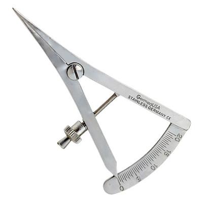 Castroviejo Caliper 3 1/2" Straight 0-20mm