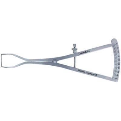 Castroviejo Caliper, Straight Front Tip 17cm