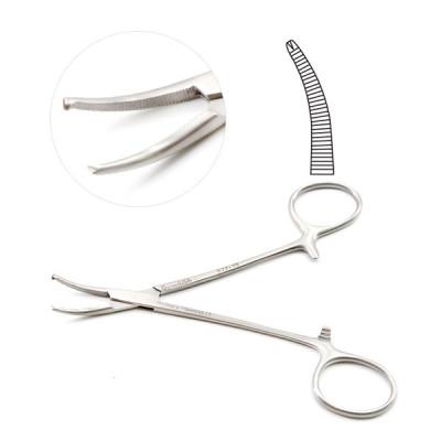 Halstead Mosquito Forceps 1x2 Teeth, 5" Curved