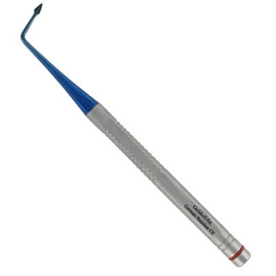 Luxating Elevator Spade Left Micro Serrated, Titanium Coated