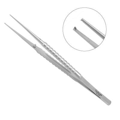 Tweezer Tissue Forceps Micro Suture 16cm