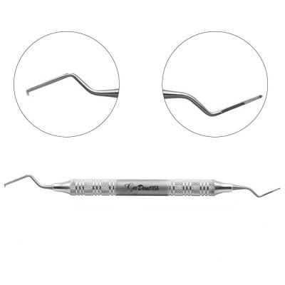 Buccal-Lingual Quetin Furcation Curettes 0.9mm Blade, QBL1