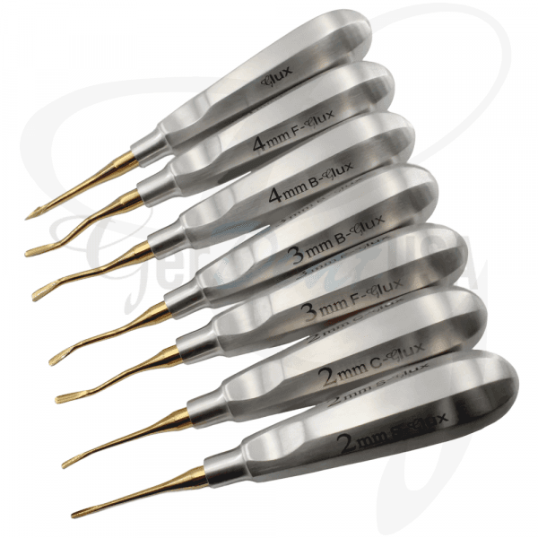 Glux Luxating Set of 7 Standard Handles With Micro Serrated Tip